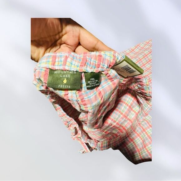 Mountain Lake Women's Capri Size Pxl 100% Cotton - Picture 10 of 12